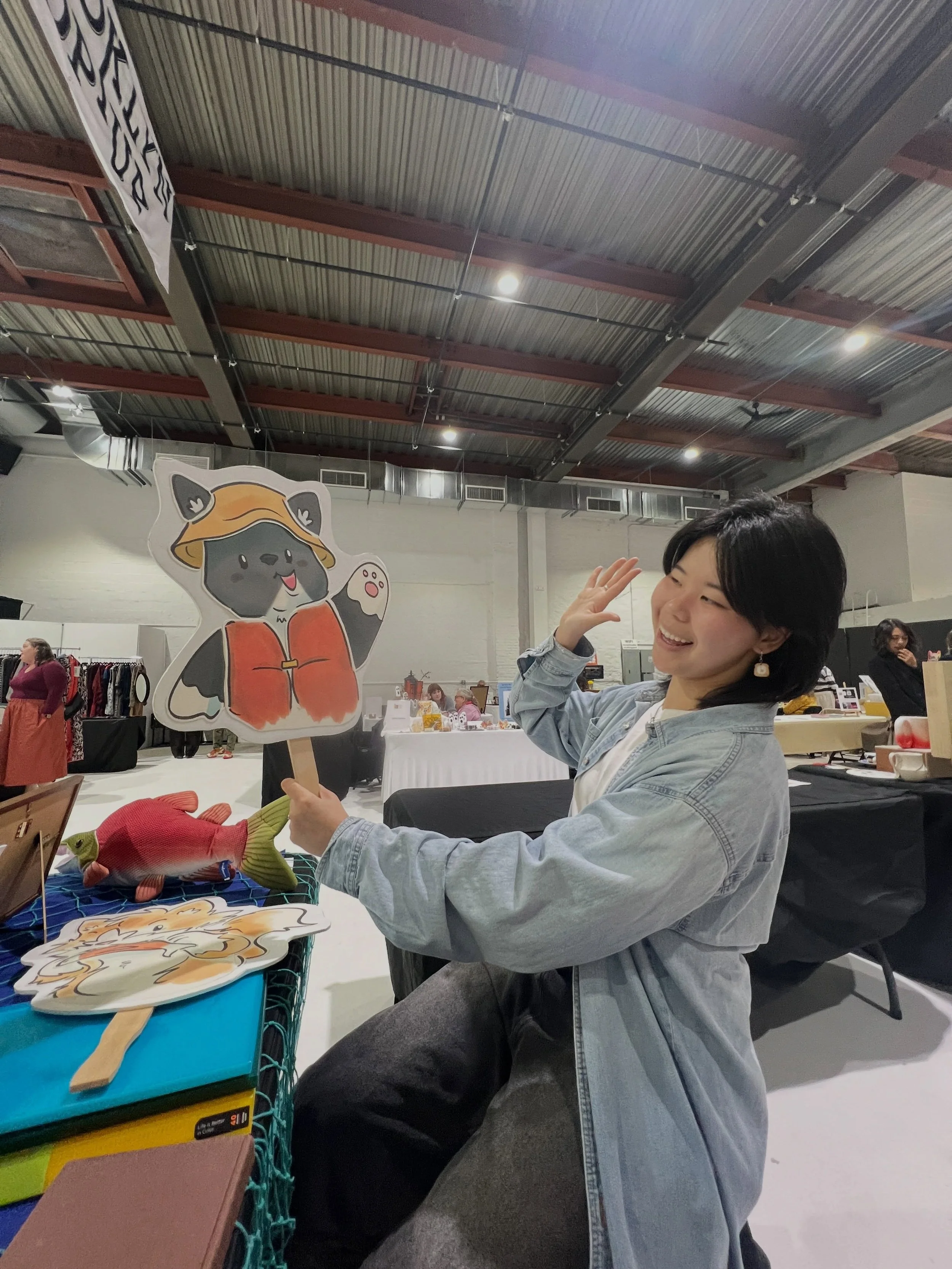 Thank you to my friends who visited, helped, and kept me company at the event this weekend! They all have a bright future ahead of them as kibble farmers. 
🫶
@brooklyn.pop.up