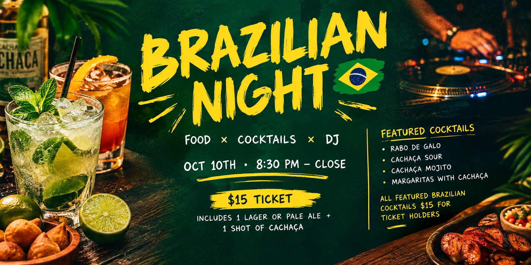 Brazilian Night @ Six Acres