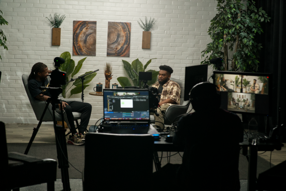 Host on the Mic Drop set