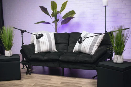 The Velvet Parlor set at Production Suite CLE – Multiple People Session