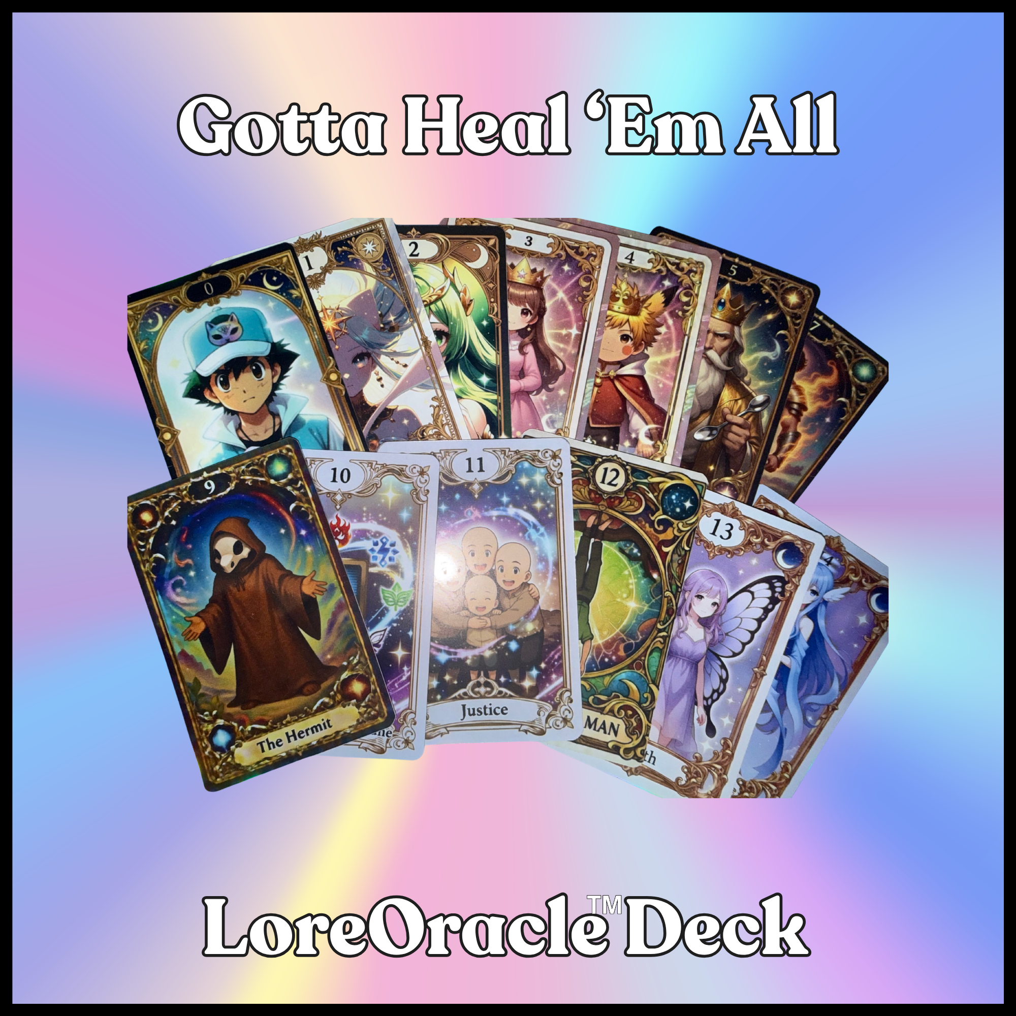 ✨LoreOracle™ Deck : Gotta Heal 'Em All✨