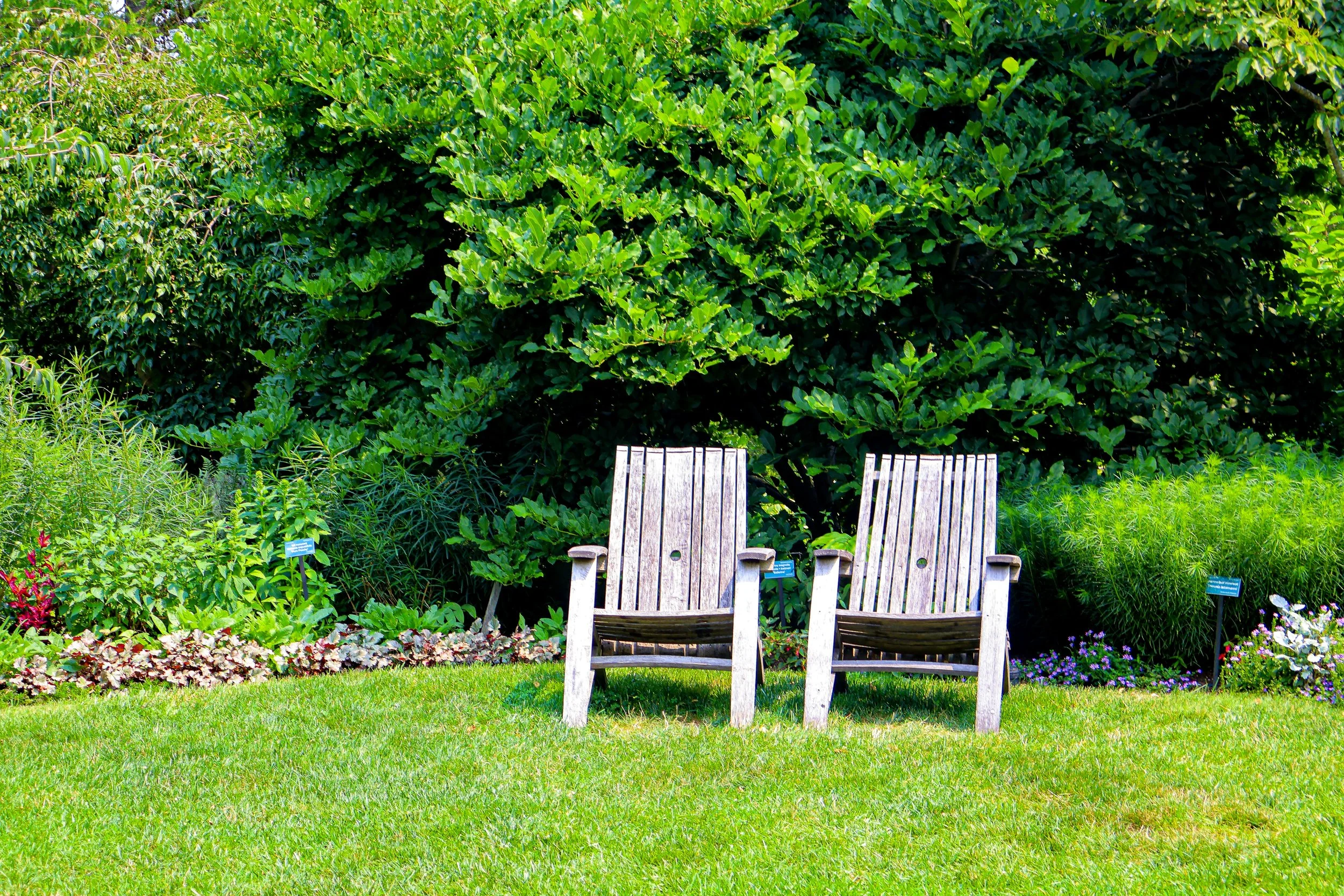 Two chairs waiting for you