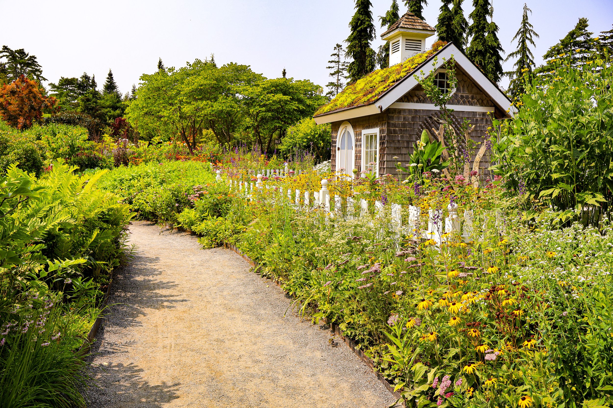 A garden cottage