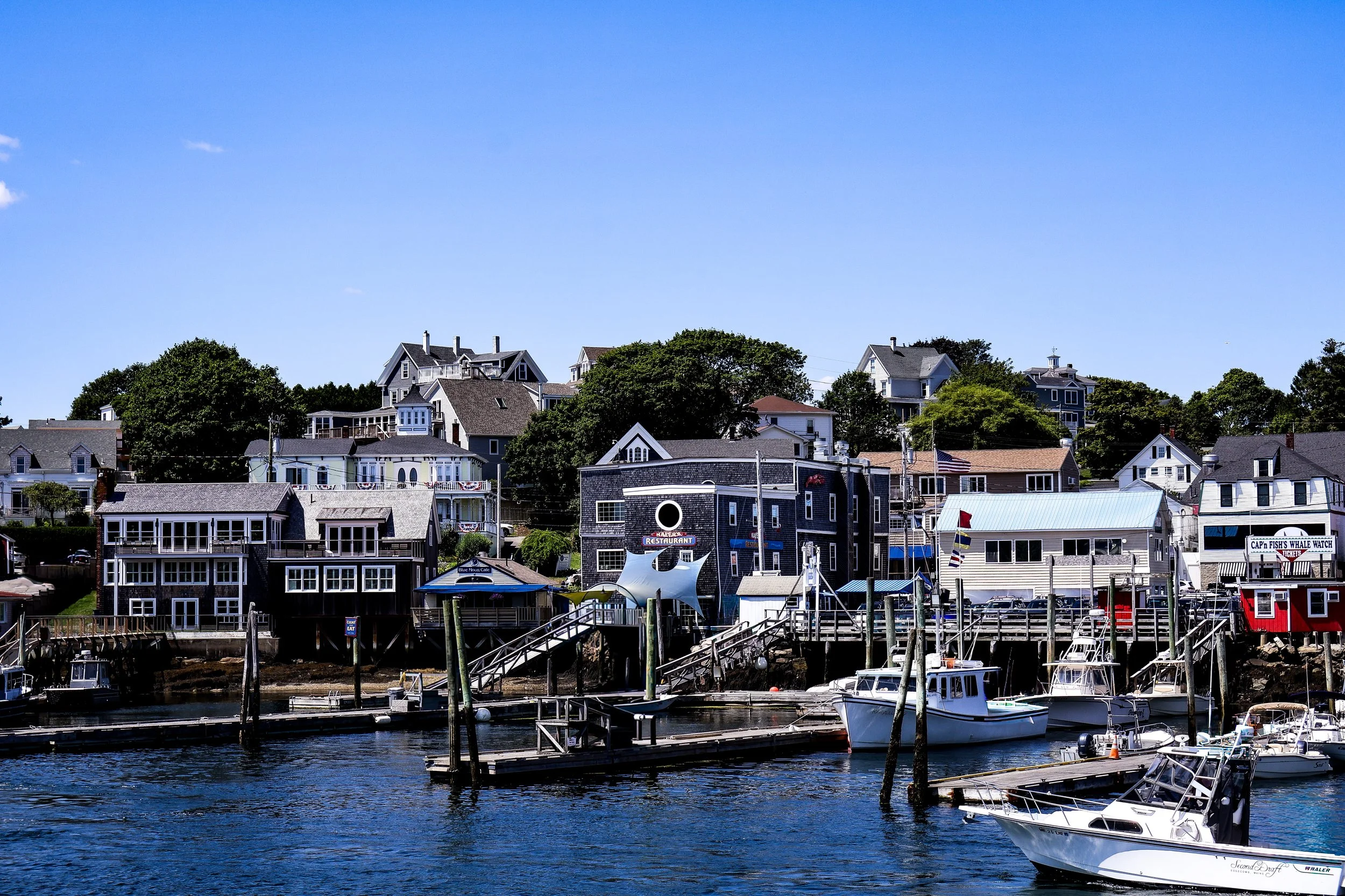 Boothbay Harbor from the water