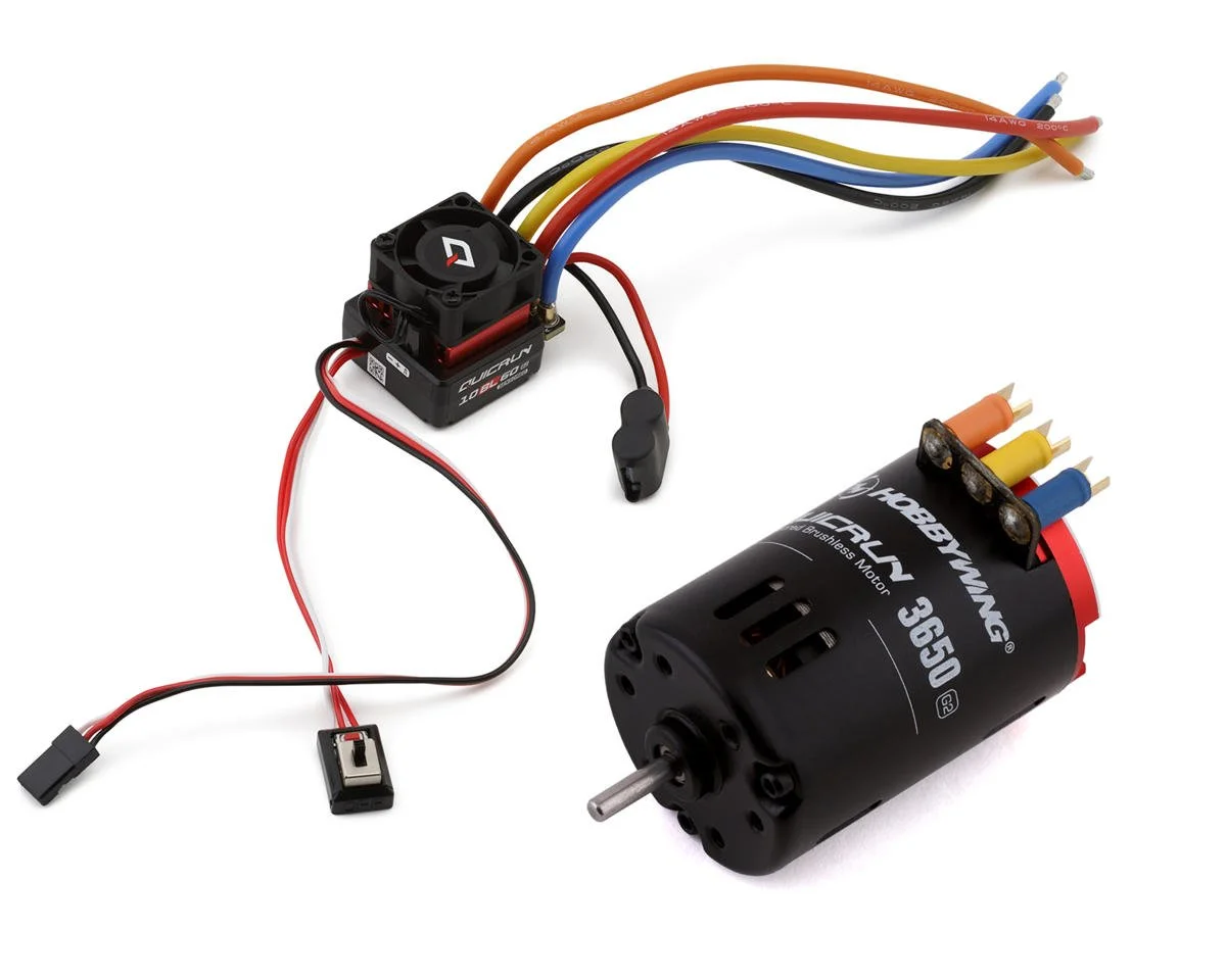 QUICRUN 10BL60 SENSORED G2 COMBO ESC + QR3650 SD 21.5T G2 - 30803203