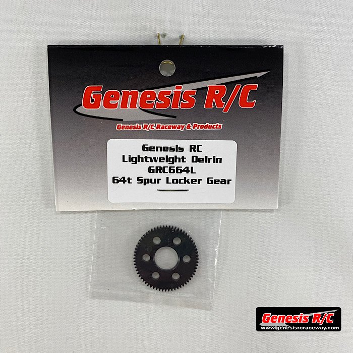 Light Weight Delrin 64Tooth Spur Gear for Locker - GRC664L