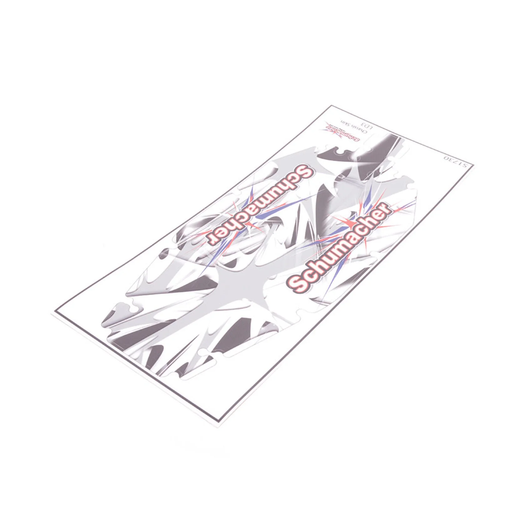 Schumacher U8674 - Chassis Skin with Holes - LD3