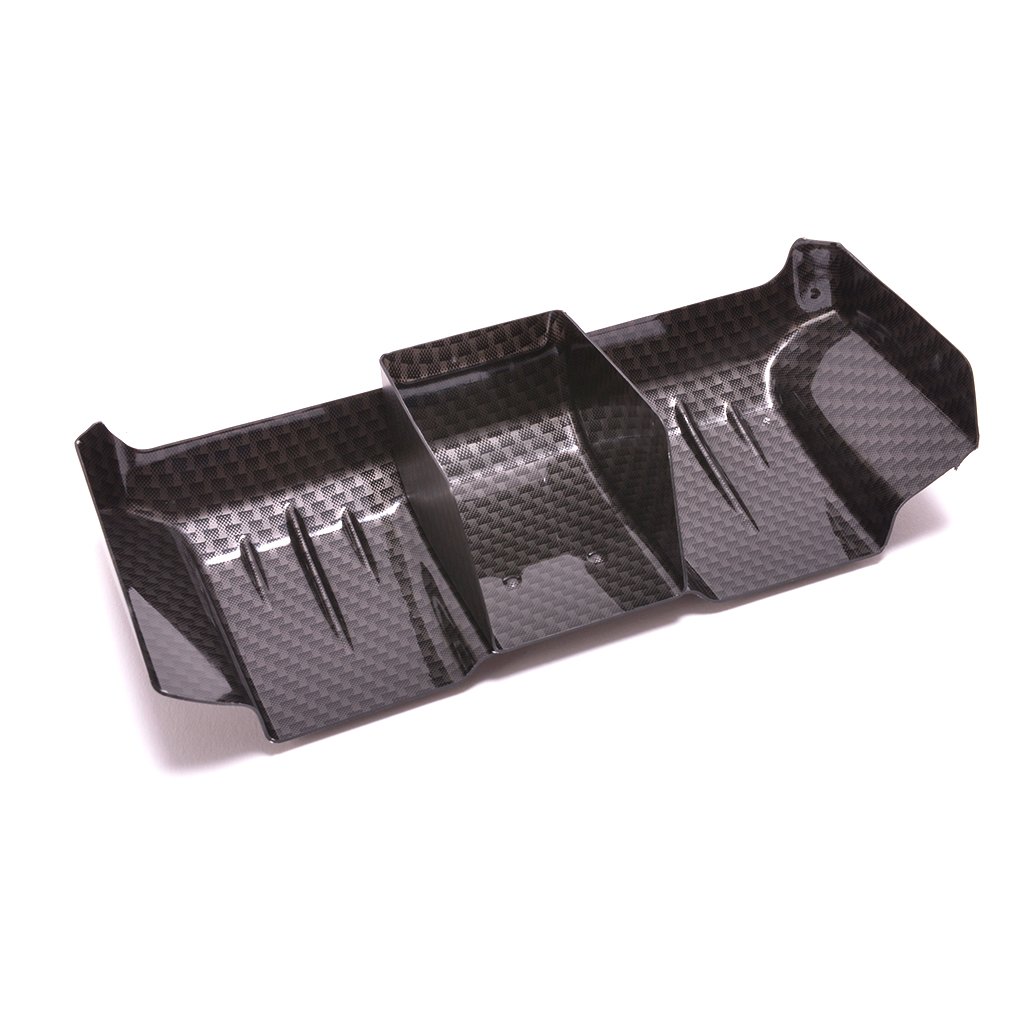 Aerox AX103 - AEROX 1/10 Wide Rear Wing - 1mm C/F (2 part) - 1m