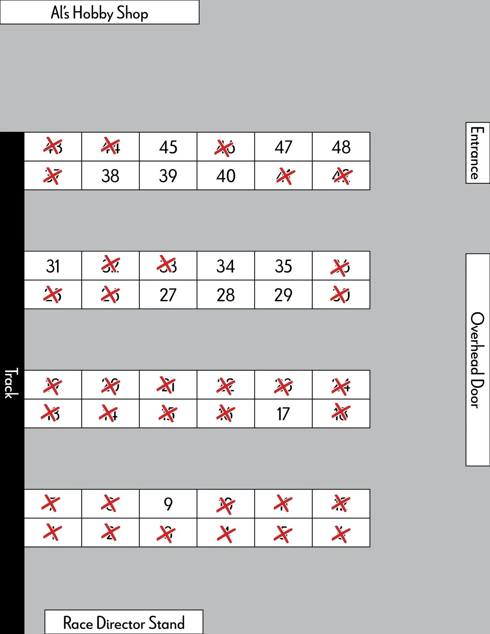 Updated Pit Spot Availability! Join the Pit Crew here: https://www.jammersraceway.com/pit-crew-membership
 #rcoffroad #carpetoval #miniz #rccars #jammersraceway #rccarsofinstagram #rcracing