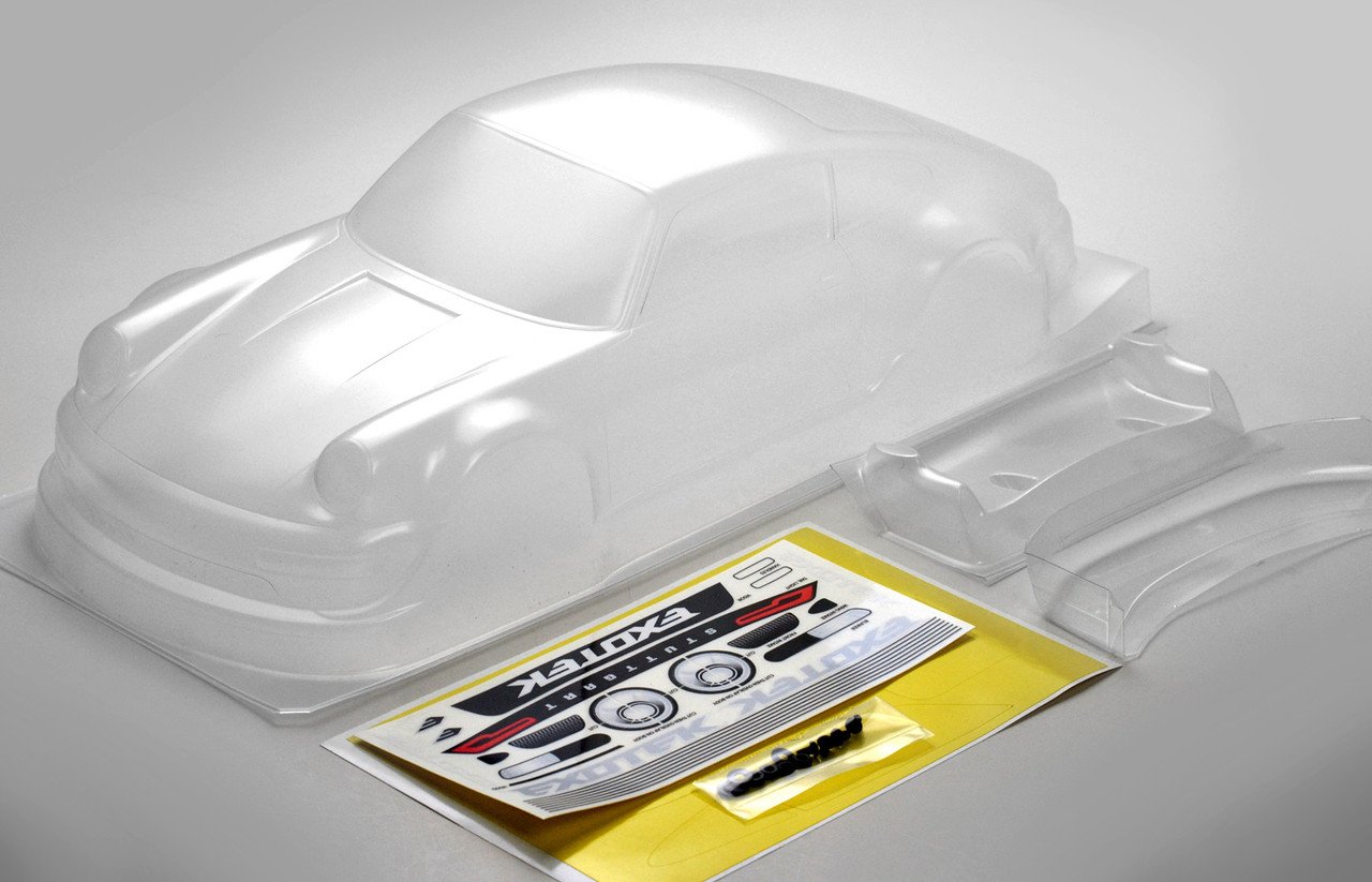 STUTTGART 1/12 RACE BODY, for Losi Nascars or 225mm wheelbase 4WD mini cars