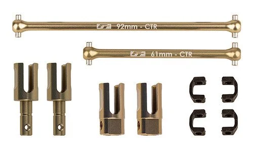 RC10B74.2/B84 Factory Team Lightweight Center Driveline Kit - 92372