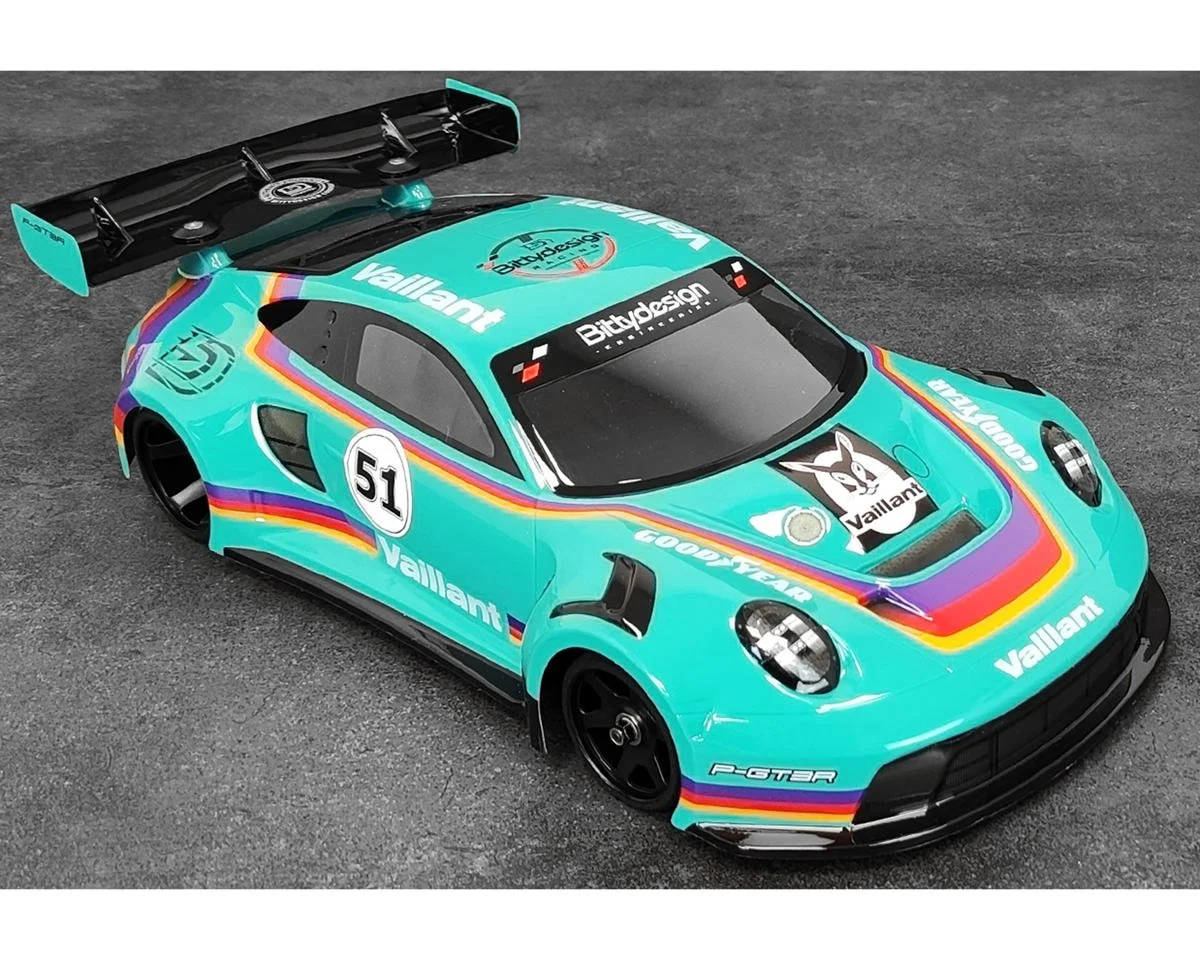 Bittydesign PGT3R 1/12 GT12 On-Road Body (Clear) (SupaStox Class) (Light Weight) - BDGT12-PGT3R