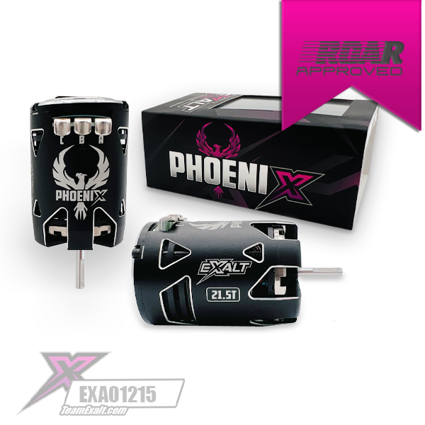 Exalt "Phoenix" Bronze Spec Class Brushless Motor (21.5T) - EXA01215