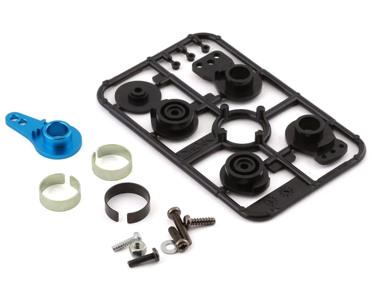Tamiya TT-02 Hi-Torque Servo Saver Set w/Aluminum Horn - 54799