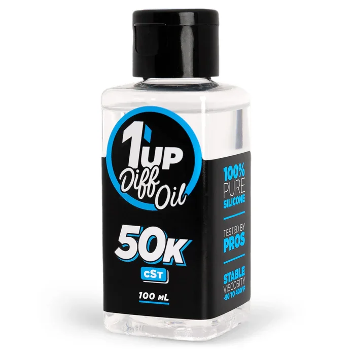 1up Racing Pure Silicone Diff Oil 50K - 110050