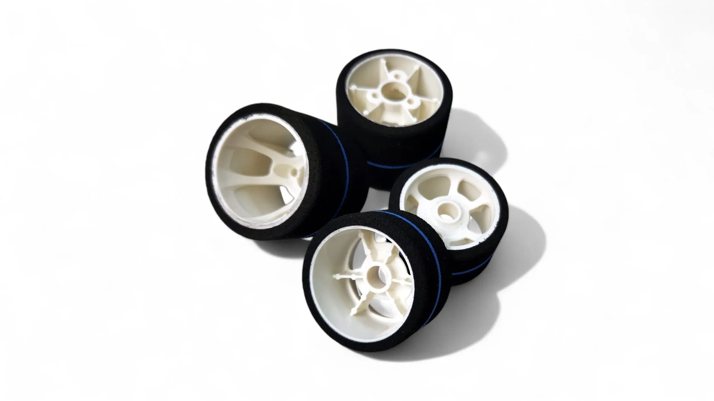 The Matched Set, F+R stripe, spec 1/12th tires - 2235