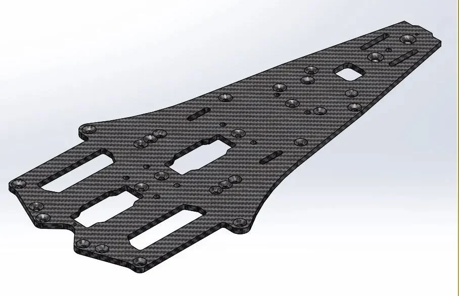 15552 - WTF1 DS Main Chassis Plate