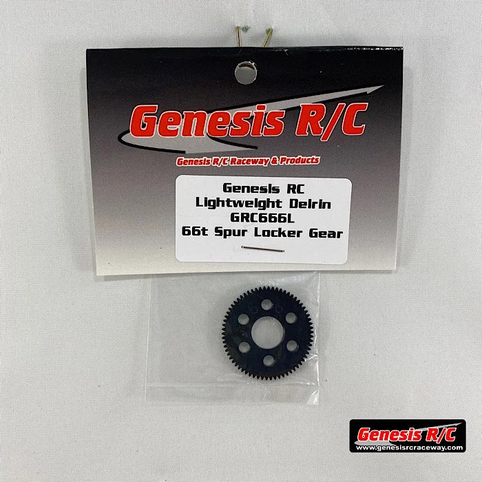 Light Weight Delrin 66Tooth Spur Gear for Locker - GRC666L