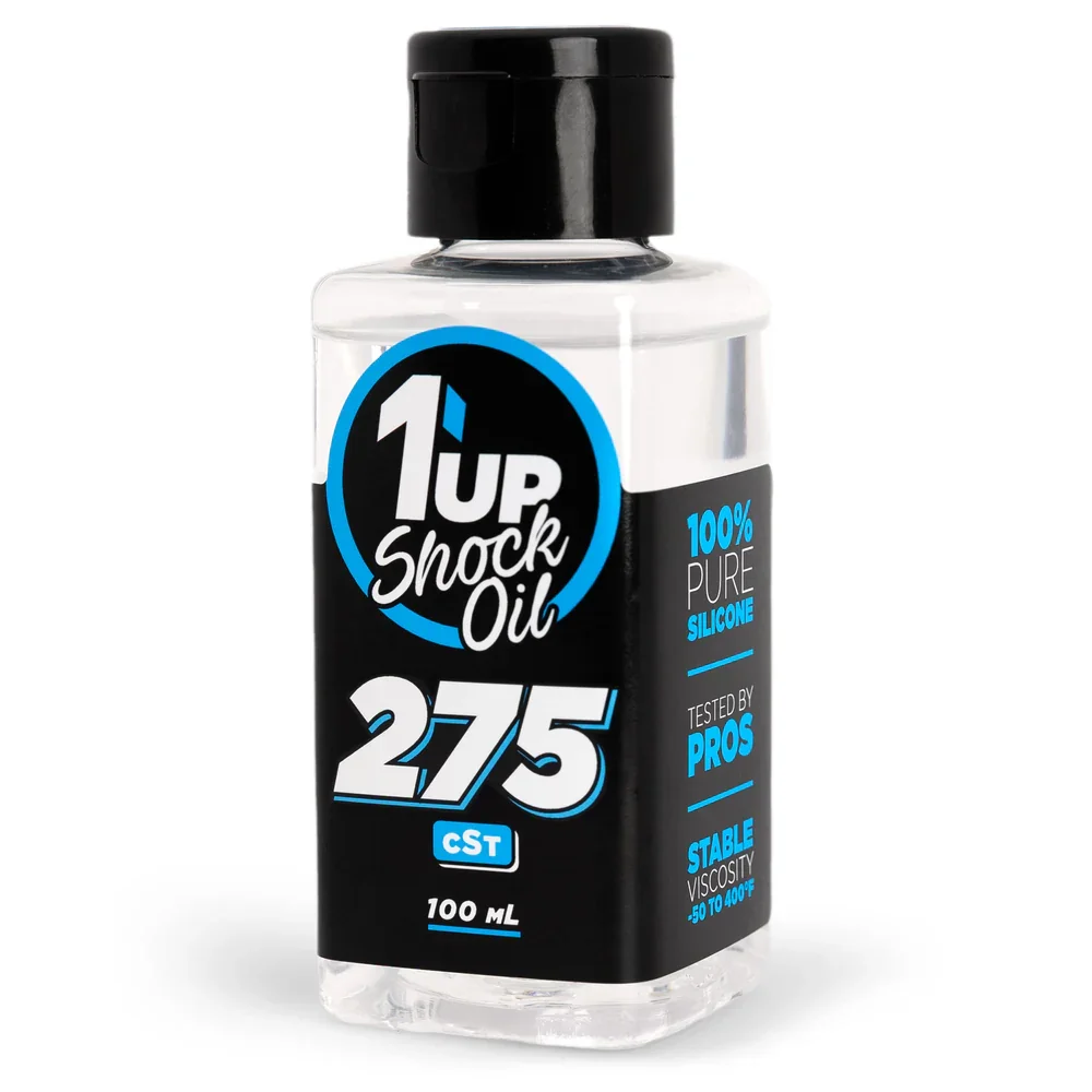 1up Racing Pure Silicone Shock Oil - 275cSt/25wt - 100mL - 100275