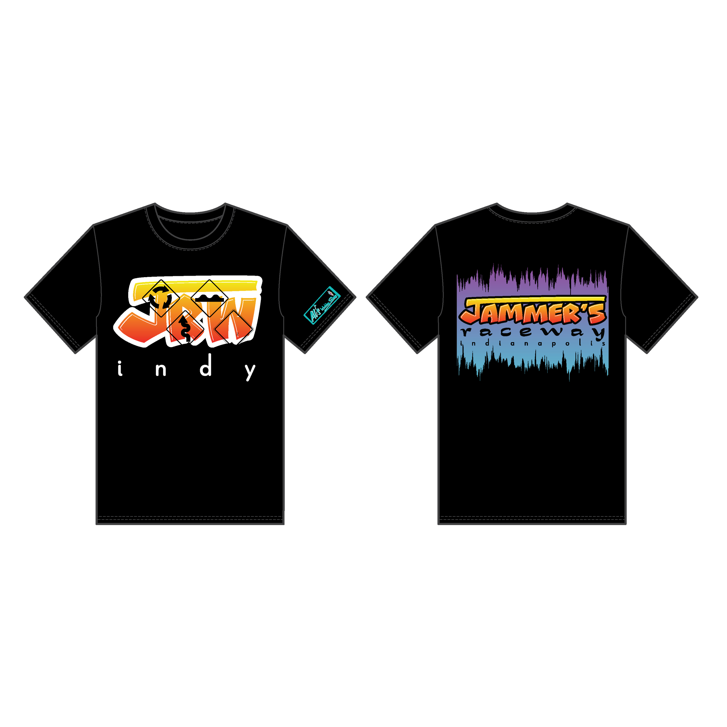 Adult Jammer's Raceway T-Shirt