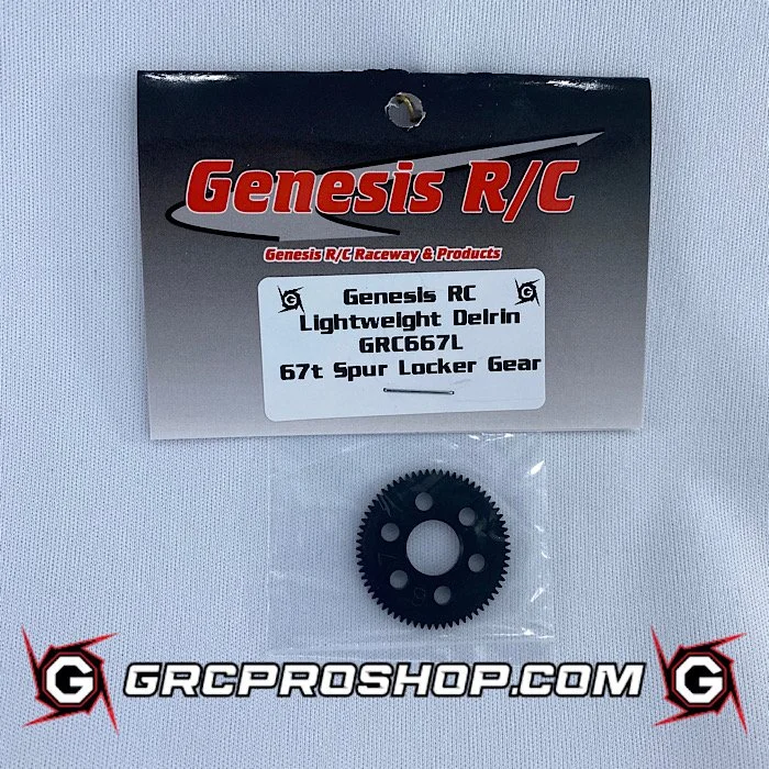 Light Weight Delrin 67Tooth Spur Gear for Locker - GRC667L