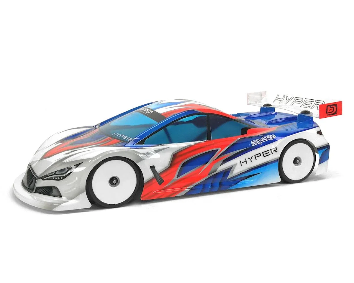 Bittydesign HYPER Touring Car Body (Clear) (190mm) (Ultra Light Weight) - BDTC-HYPULT