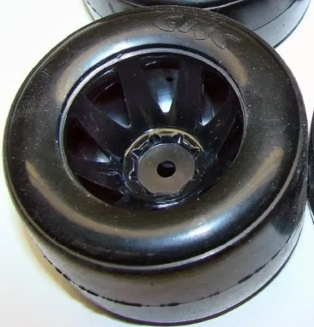 23201 - CRC Rear F1 rubber tires, mounted (pr)