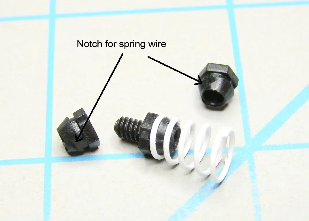 Molded Spring Retainers - 3387
