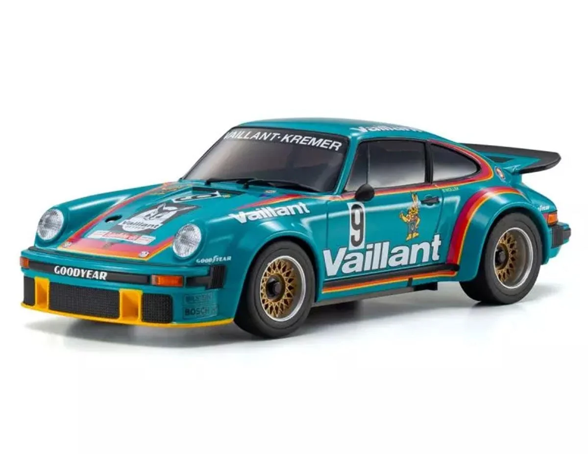 Mini-Z MR-04 RWD Readyset 1976 Porsche 934 RSR Turbo (Vaillant #9) w/KT-531P 2.4GHz Radio - 32368V
