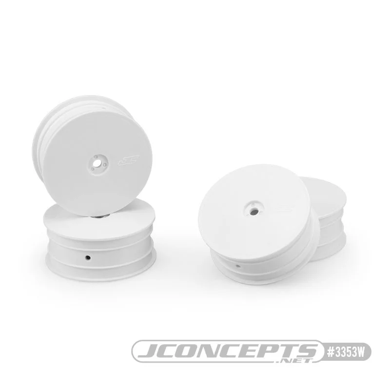 Mono - TLR 22X-4, B84, B74.2, XRAY XB4, Front Wheel White JCO3353W