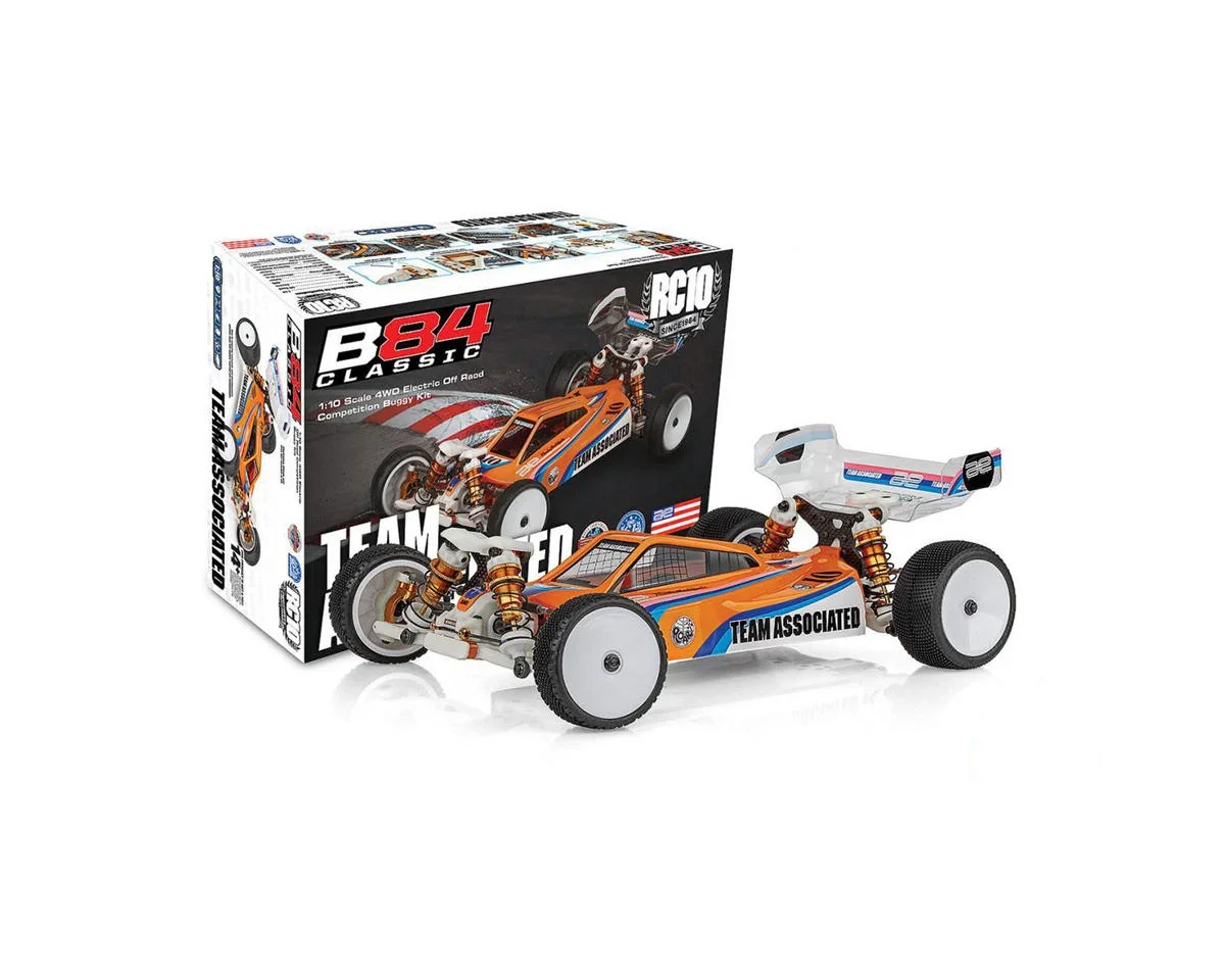 RC10B84 Classic 1/10 4WD Off-Road Electric Buggy Kit (Carpet) (Limited Edition) - 90055
