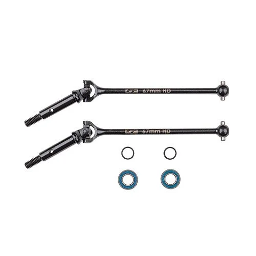 RC10b7 Universal Driveshaft Set, 67mm - 92573