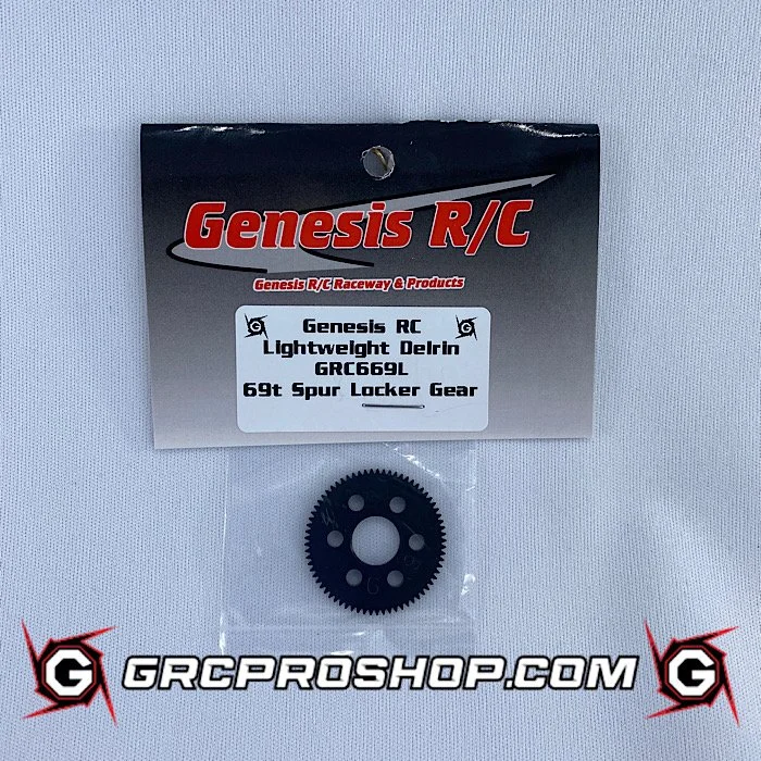 Light Weight Delrin 69Tooth Spur Gear for Locker - GRC669L