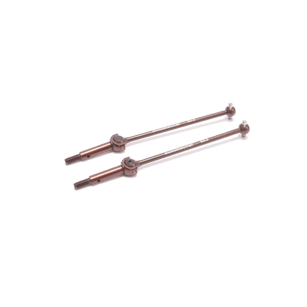 Schumacher U8603 Driveshaft Assembled CVD 65.5mm (pr) - LD3D