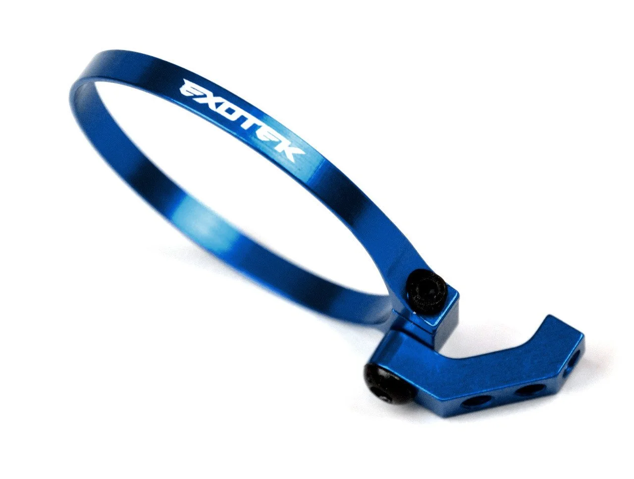 BLUEXO FAN MOUNT � CLAMP ON SET, 1/10 buggies, trucks and sedans (Color: Blue)