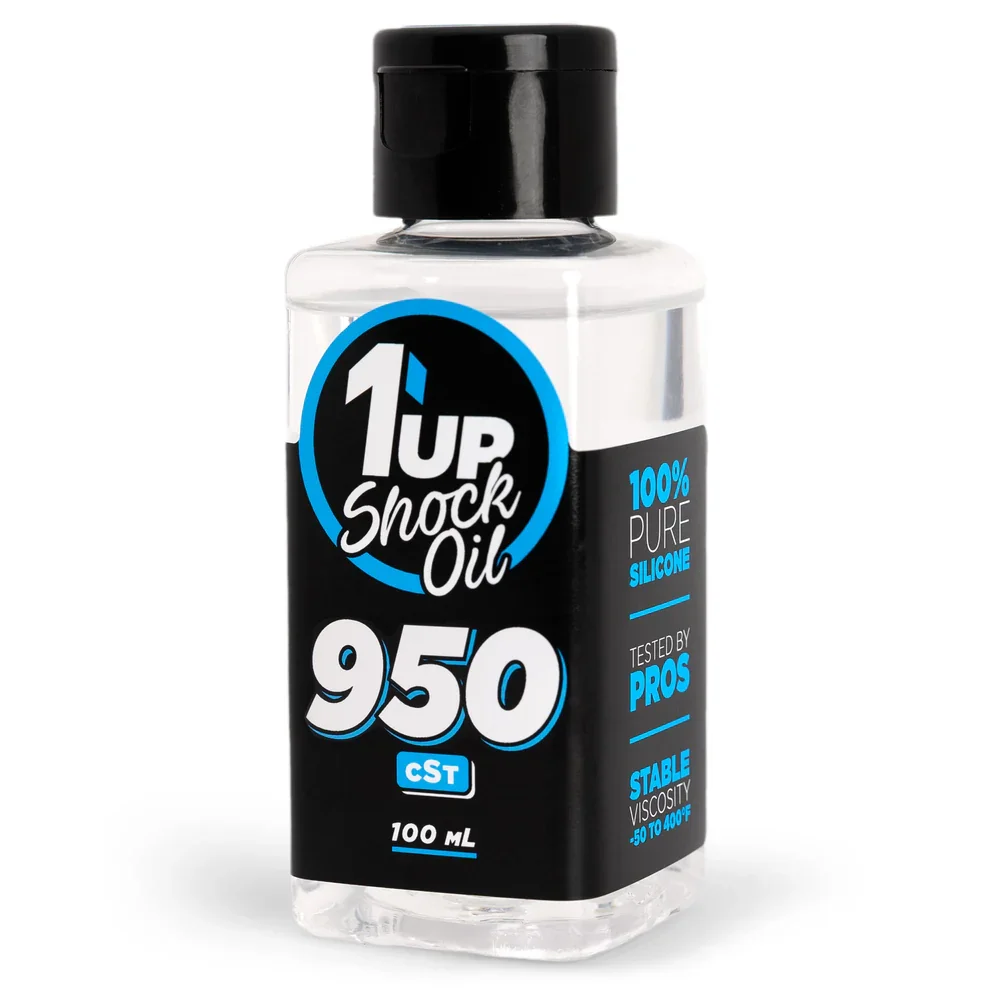 1up Racing Pure Silicone Shock Oil - 950cSt/70wt - 100mL - 100950