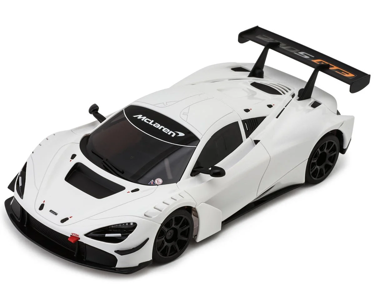 Kyosho MR-04 RWD Mini-Z Readyset w/McLaren 720S GT3 Body (White) w/KT-531P 2.4GHz Radio