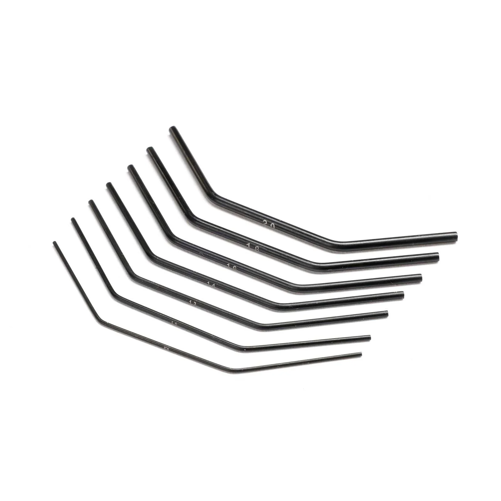 Front Sway Bar Set, Evens: 22X - TLR-1194