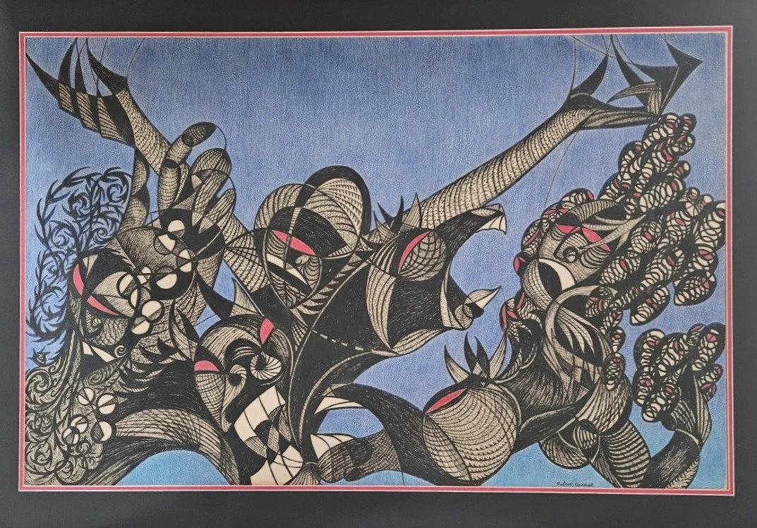 Robert Ortlieb, The Three Traitors drawing