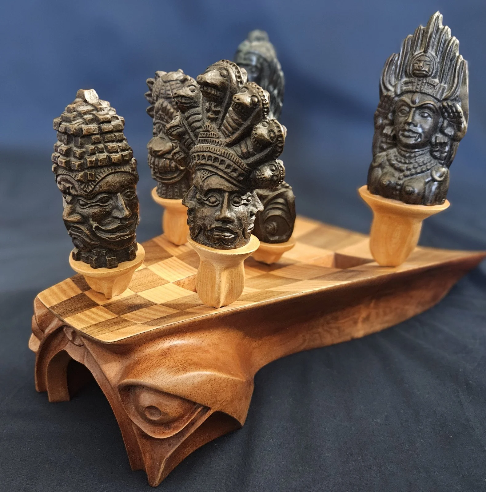 Robert Ortlieb, Chess sculpture angled