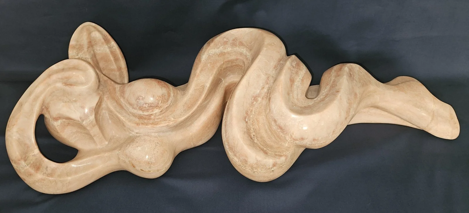 Robert Ortlieb sculpture, Reclining Woman