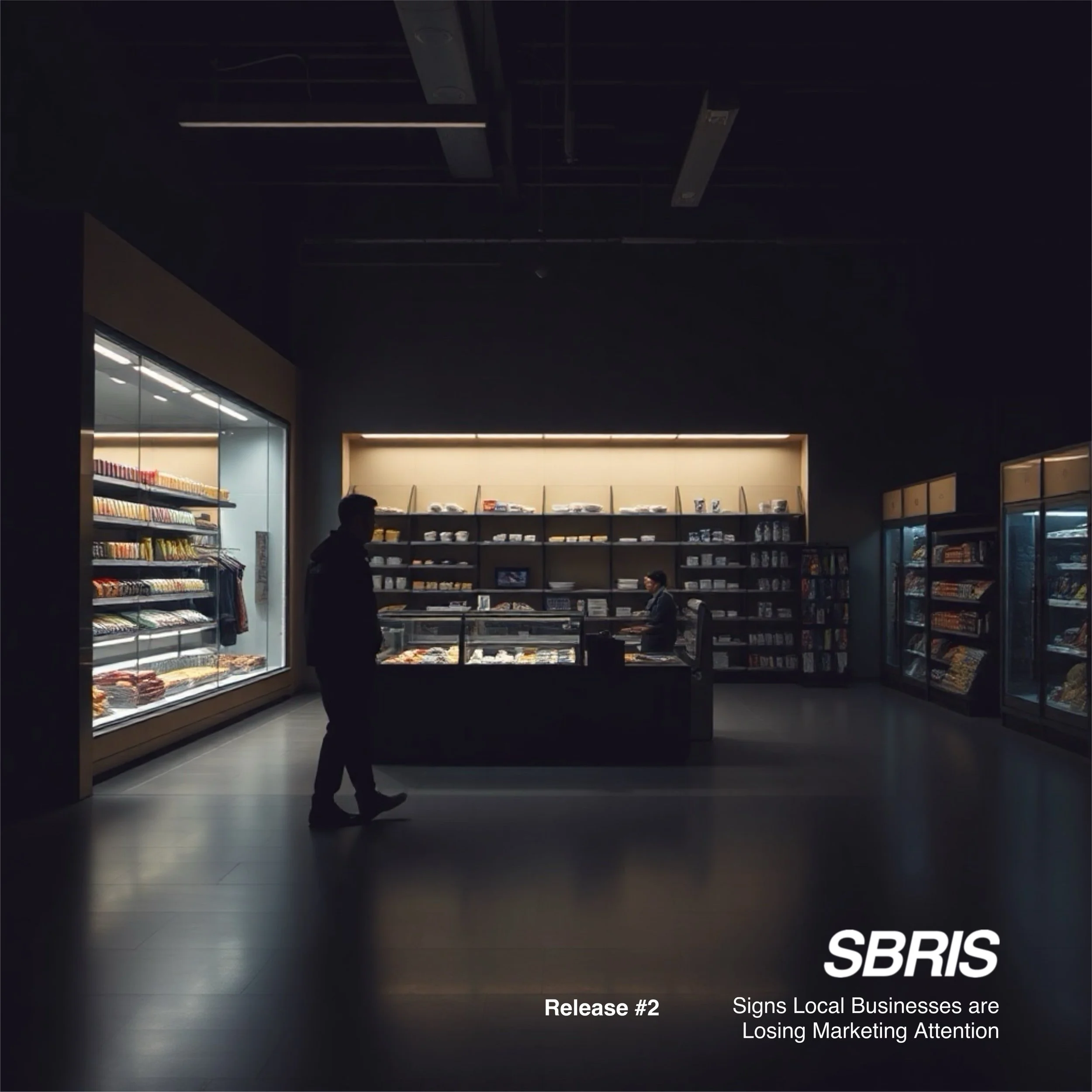 Ottawa customer inside empty store with failing marketing