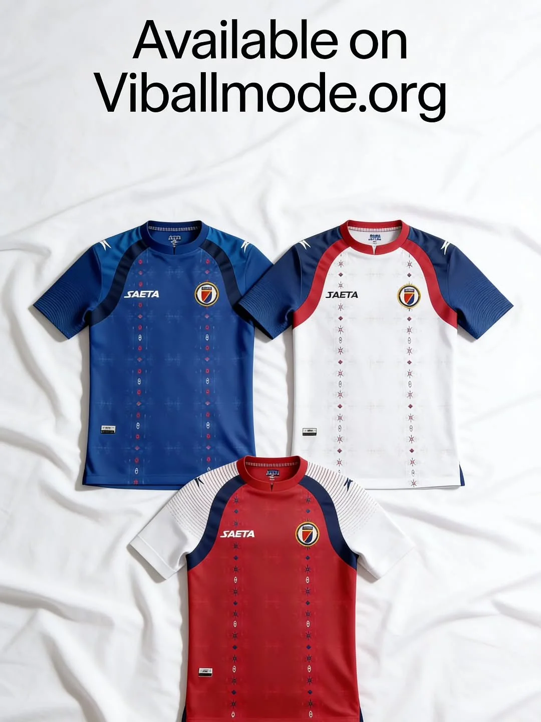 🇭🇹 🔥NEW DROP🔥 🇭🇹
The new Haiti jersey is live! 🔥
Available now on 👉 https://www.viballmode.org/bodily-coverings

Shipping to: 🇺🇸 USA | 🇨🇦 Canada | 🇫🇷 France | 🇬🇧 UK | 🇮🇹 Italy | 🇪🇸 Spain | 🇪🇺 Europe
Limited stock &mdash; don&rsq