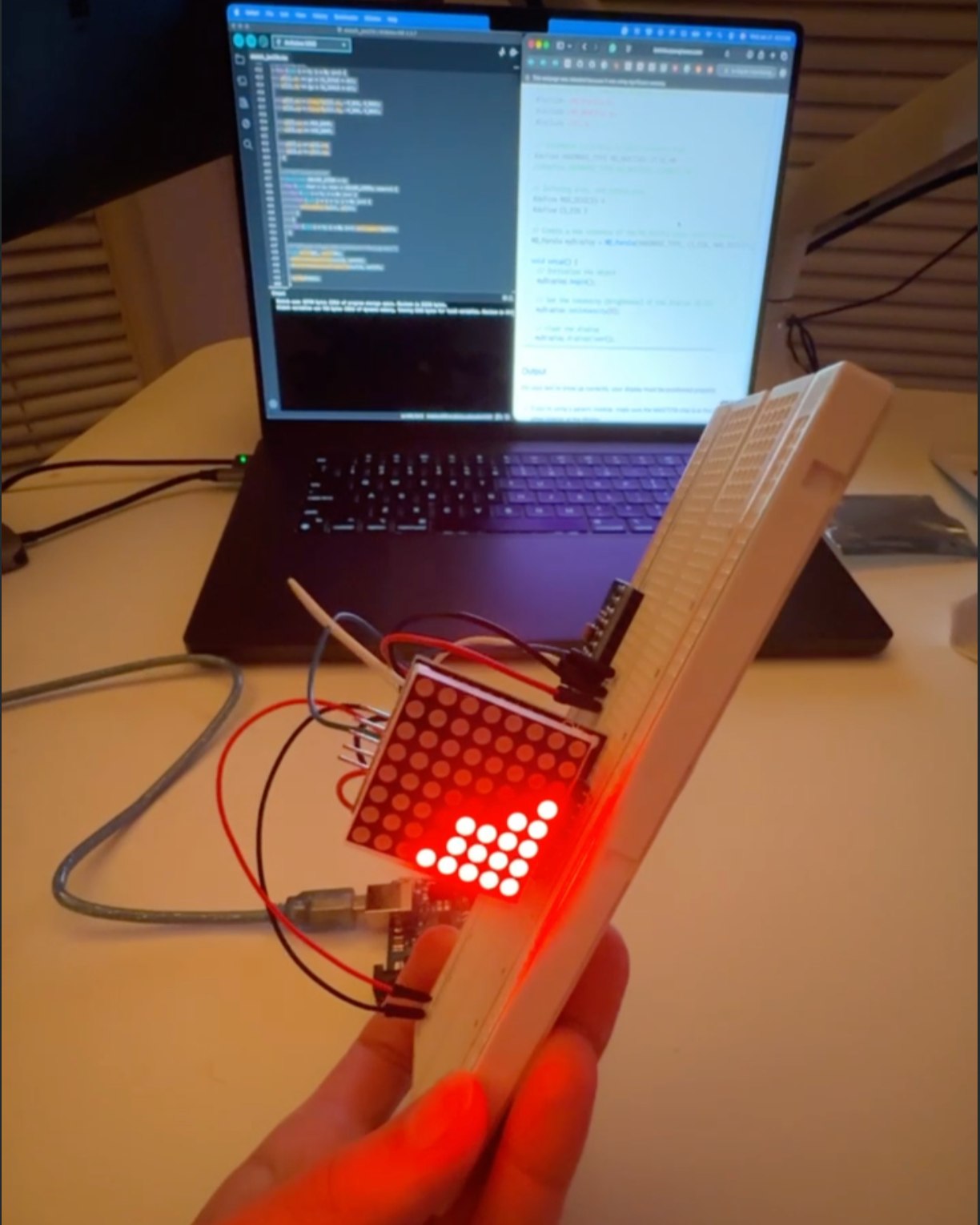 Arduino Dot matrix