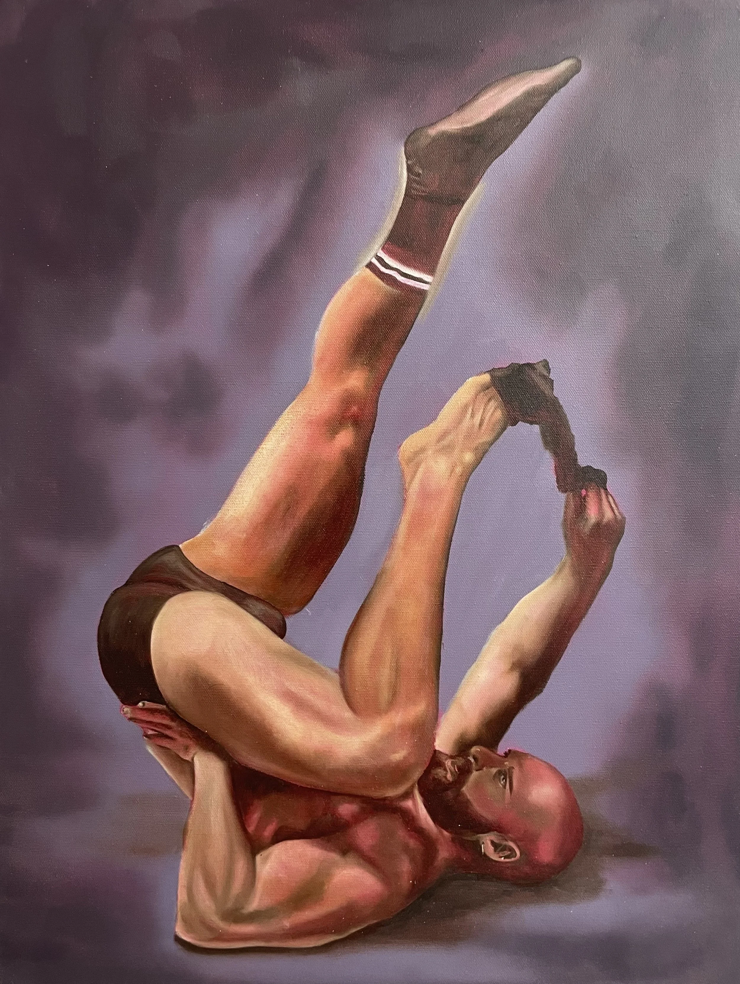 "Matt #6", 18"x24", Oil on Canvas, 2023