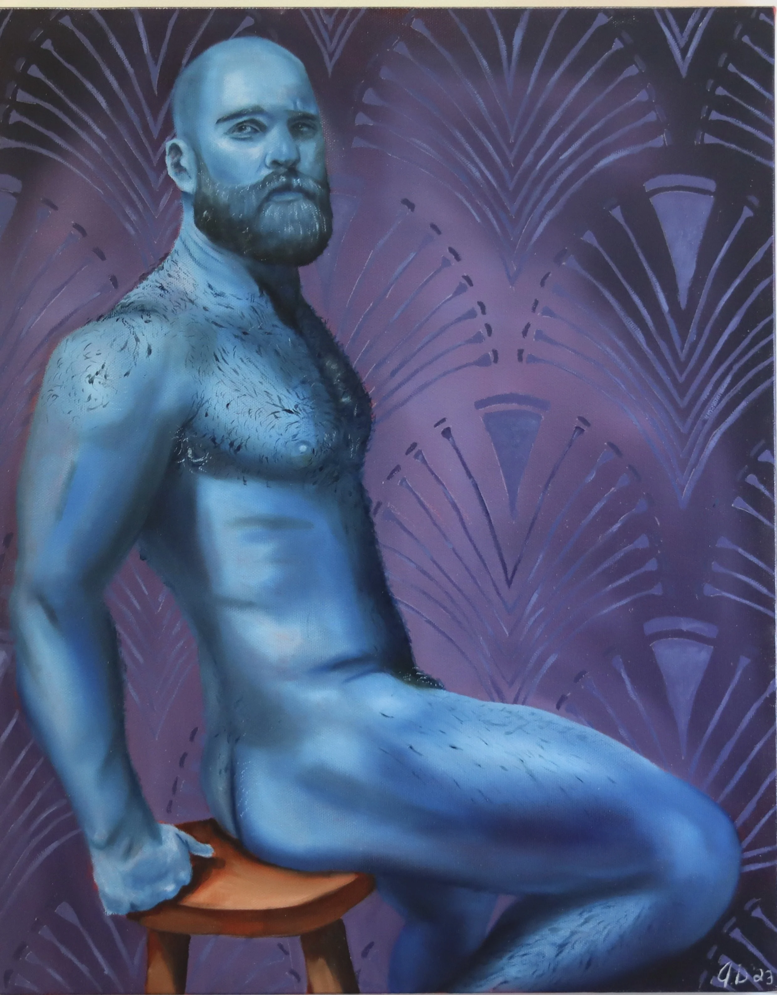 "Matt #3", 16"x20", Oil on Canvas, 2023