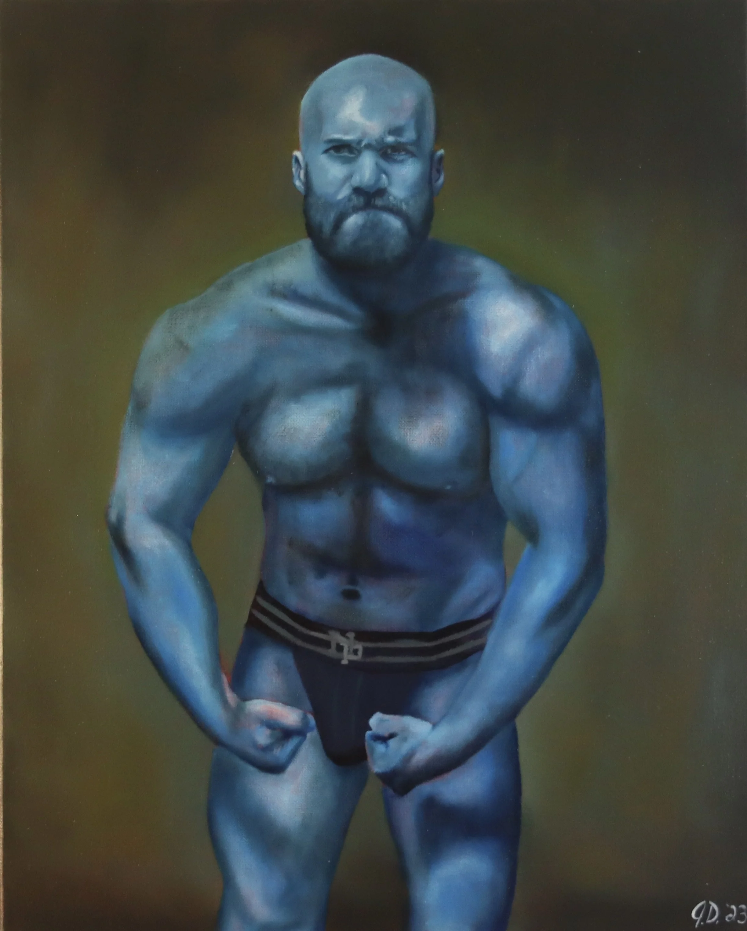 "Matt #2", 16"x20", Oil on Canvas, 2023