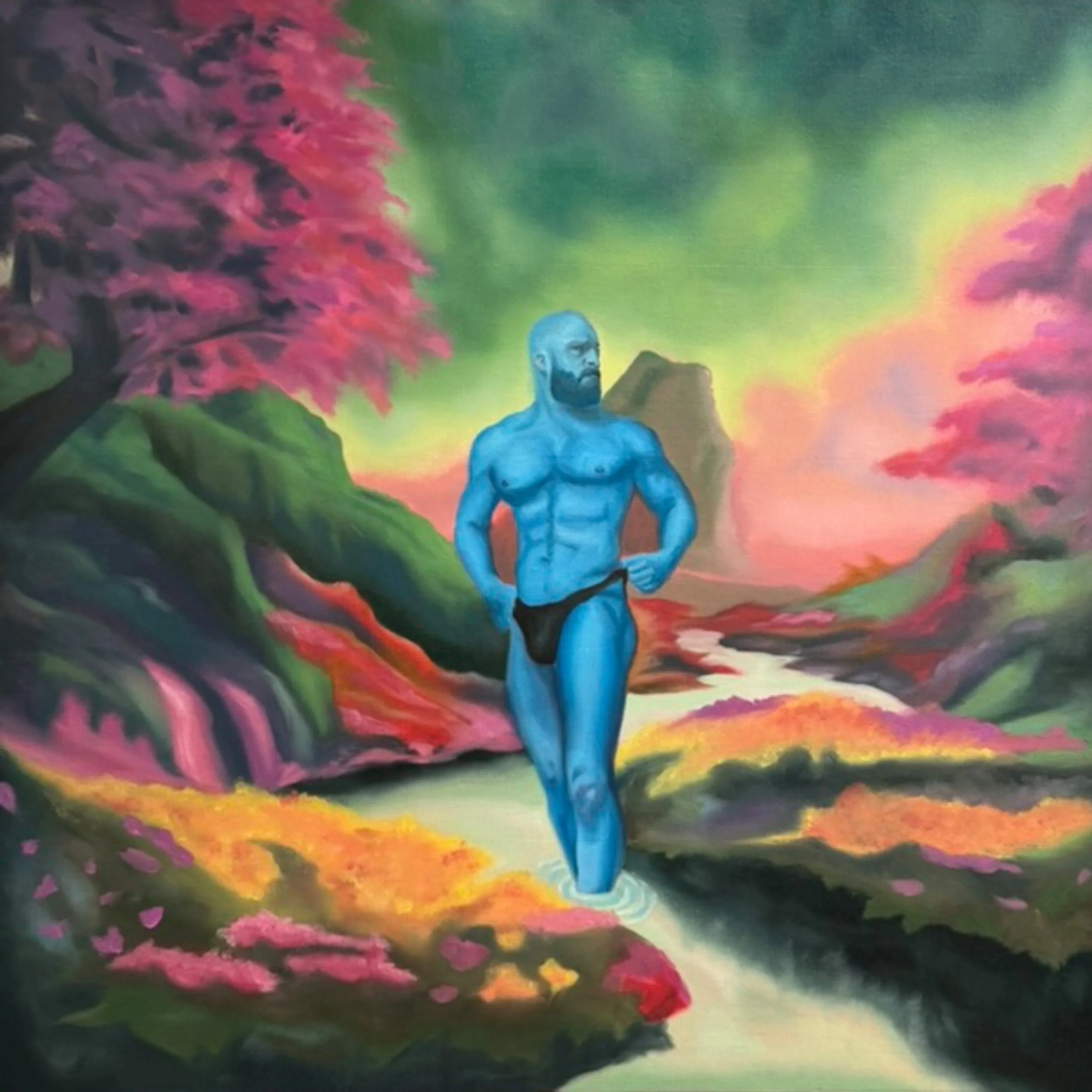 "Echoes of Eden", Oil on Canvas, 24"x24", 2024