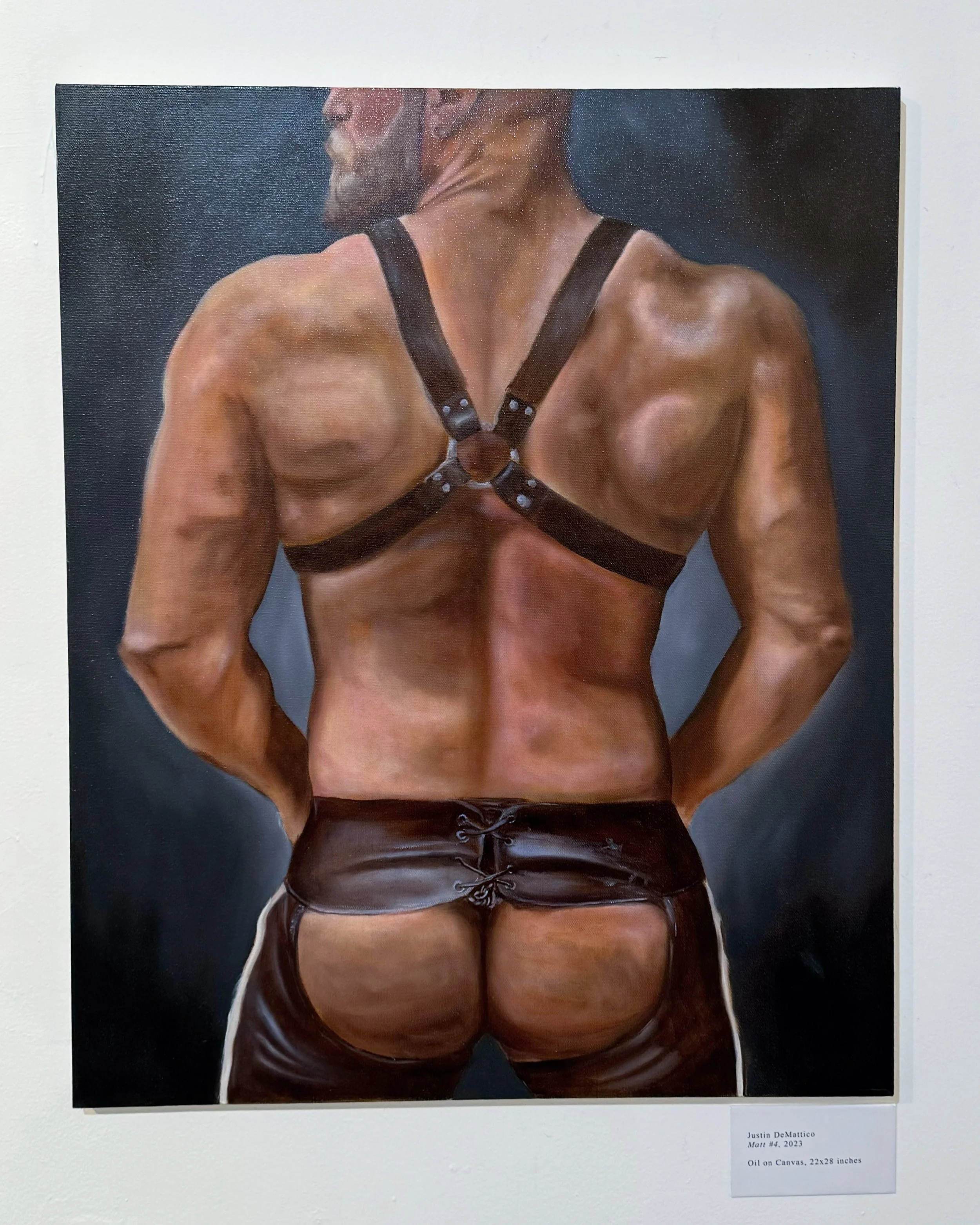 "Matt #4", 22"x28", Oil on Canvas, 2023