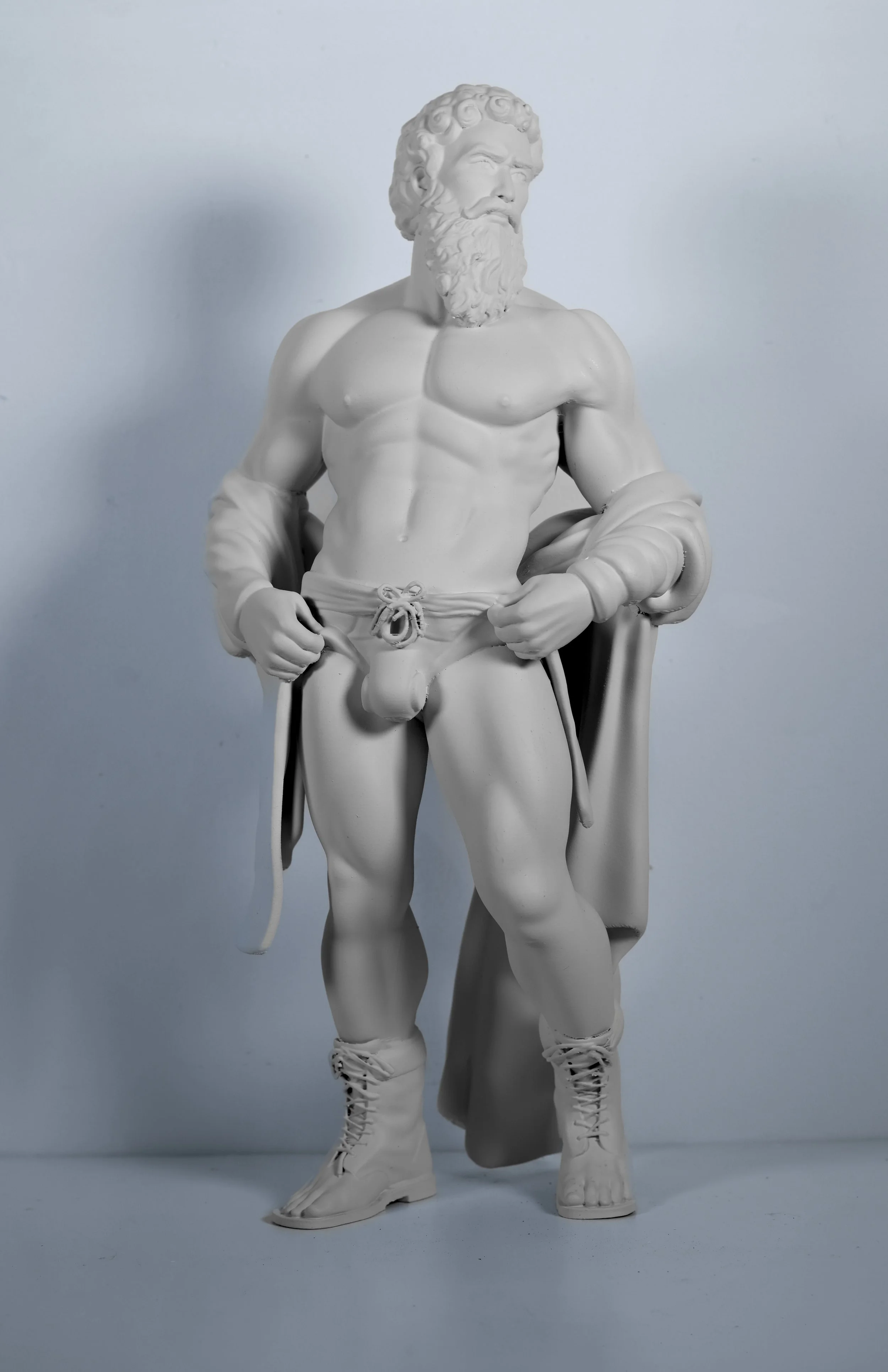 Marble Man #1, 3D Printed PLA Plastic